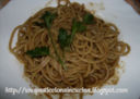 Spaghetti alla chitarra con alici deliziose