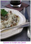 Pranzo completo in 30 minuti? quasi! Risotto ai funghi, alette mascalzone e cheesecake