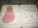 (S)torta Barbapapà in 2d per Nicolò....