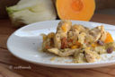 Tajine di pollo con zucca e finocchio