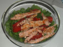 Insalata fredda di salmone