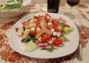INSALATA MISTA CON TONNO E SCAMORZA BIANCA