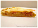RICETTA PIZZA RUSTICA CON PORRI E SALSICCIA