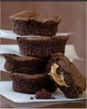 Tortini al cacao e burro d'arachidi senza lievito