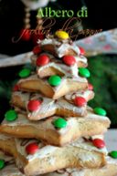 Alberello di frollini alla panna - Creamy shortbread tree