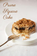 Prune Square Cake, si torna a scuola!
