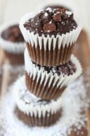 Triple chocolate muffins / Muffins al triplo cioccolato