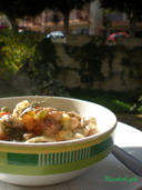 Tagliolini di grano saraceno con Minestrone al Rosmarino