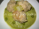 Polpettine su salsa verde... pietanza light ma con gusto!!!