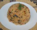 Couscous vegetariano in zuccotto