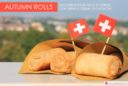 Autumn rolls - Involtini di pasta fillo al forno con Sbrinz e crema di castagne