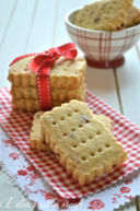 Shortbread con fragole disidratate...e la vittoria di un Contest!