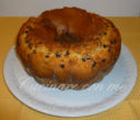 Ciambellone di ricotta con gocce di cioccolato