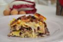 Lasagna radicchio e scamorza