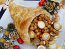 Struffoli di Natale in Cornucopia di Sfoglia