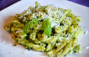 Pasta con Palamita e Pesto di Rucola