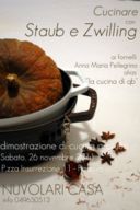 Zucca, spezie e maiale. Lo show cooking con Staub e Zwilling da Nuvolari