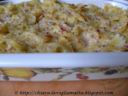 Farfalle al forno con salsiccia