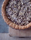 Crostata con nocciolata RdA, cocco e mandorle