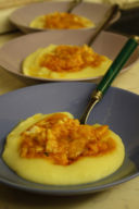 Baccalà in umido con polenta