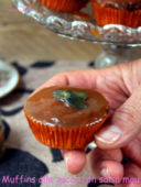 Muffins alla zucca con salsa mou e semi di zucca, senza zucchero e burro!