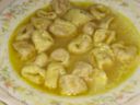 Tortellini di carne in brodo di cappone