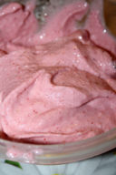 Gelato  home made fatto nel frullatore.
