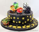 Torta decorata: Hungry Birds versione Star Wars