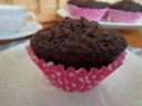 MUFFIN ALLO YOGURTH CON CACAO E CIOCCOLATO