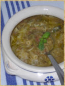 Zuppa al pesto di Honorine