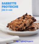 Barrette proteiche fatte in casa, ricetta