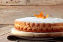 TORTA AL KEFIR RIPIENA CON CREMA ALL'ARANCIA