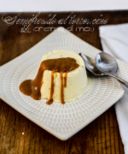 Semifreddo al Torroncino con crema al Mou / Nougat Parfait with creamy toffee