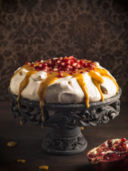 Pavlova allo Zabajone e Melagrana