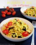 Insalata di riso con zafferano