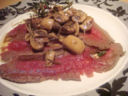 Roast-beef and mushrooms carpet