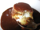 Charlotte di colomba e ricotta con fonduta di gianduia per 99 colombe