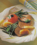Lombata di vitello alla nizzarda.