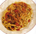 Bigoli con mollica croccante.