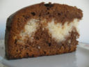 Torta al cacao ripiena di cocco