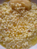 Fregola col Brodo Vegetale