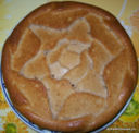 Torta con crema di castagne