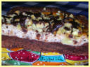 TORTA DI RICOTTA E MANDORLE CON FROLLA AL CIOCCOLATO