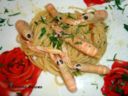 Spaghetti agli scampi