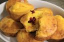 Muffin di riso ai cranberries