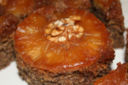 Torta rovesciata di ananas e noci