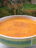 Vellutata di Zucca con Zenzero e Coriadolo