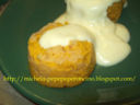 BUDINO ALLA ZUCCA CON SALSA ALLO STRACCHINO