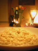 Risotto all’indietro (Risotto alla crema di gamberi)