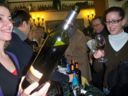 Nutri il buonumore con i VINI GIUSTI. Da Burde, a Firenze, ieri.